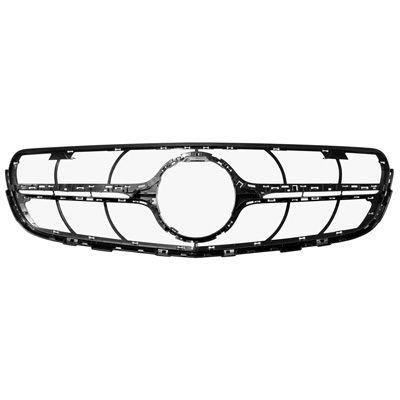 MERCEDES-BENZ GLC-SUV (253) (EXC COUPE) GRILLE INNER MAT-BLACK (WO/FRONT VIEW CAMERA)(GLC 43) OEM#2538880000 2017-2019 PL#MB1200199