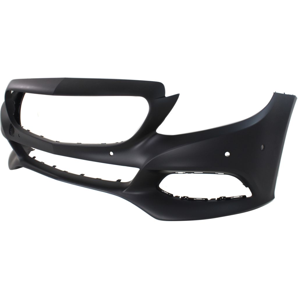MERCEDES-BENZ C-CLASS COUPE FRONT BUMPER COVER PRIMED (C300 W/O SPORT) W/SENSOR W/O SURROUND VIEW OEM#2058800340649999 2017-2018 PL#MB1000468