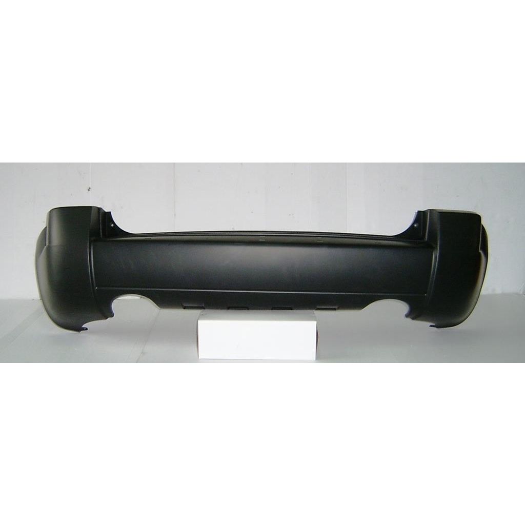 HYUNDAI TUCSON REAR BUMPER COVER SMOOTH PRIMED (2.7L)(W/O Sensor)(DUAL EXHAUST CUT) OEM#866102E030 2005-2009 PL#HY1100145