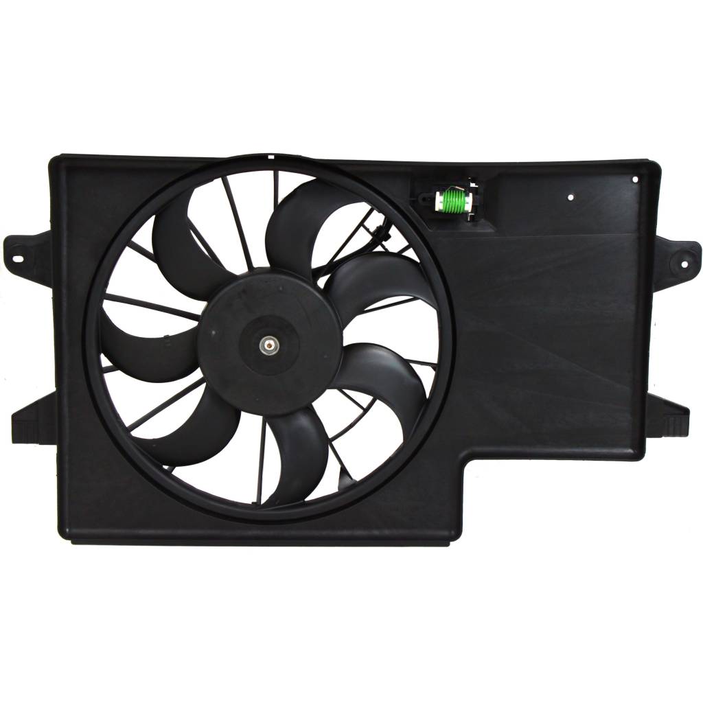 FORD FOCUS RADIATOR & A/C FAN ASSEMBLY (SINGLE FAN) OEM#8S4Z8C607A 2008-2011 PL#FO3115171