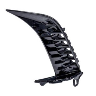 TOYOTA CAMRY (HYBRID) FRONT BUMPER COVER OUTER INSERT LEFT (Driver Side) GLOSS-BLACK (XSE) OEM#52713AQ030 2025 PL#TO1038286