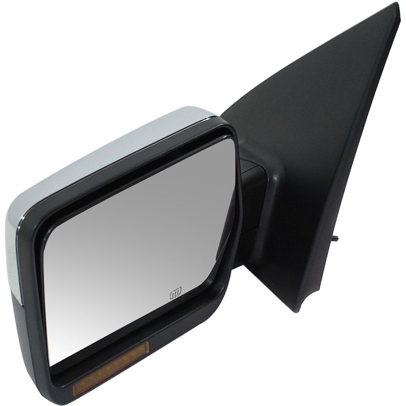 FORD TRUCKS & VANS FORD/PU (F150 EXC HERITAGE) DOOR MIRROR LEFT (Driver Side) PWR/HTD/SIGNAL (WO/PUDDLE)(CHR) OEM#6L3Z17683EA 2006 PL#FO1320332