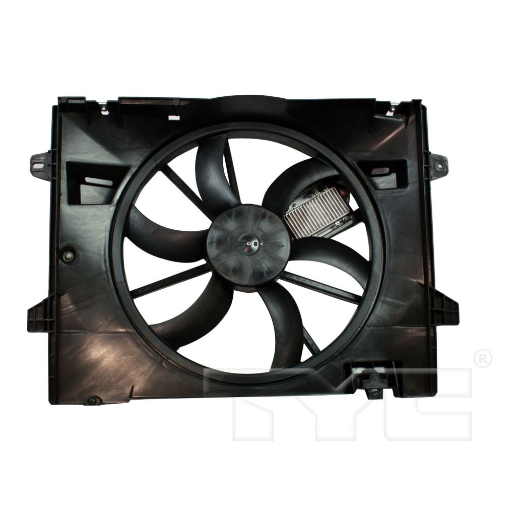 FORD CROWN VICTORIA RADIATOR & A/C FAN ASSEMBLY (SINGLE FAN) (W/FCM) OEM#8W1Z8C607C 2006-2011 PL#FO3115157