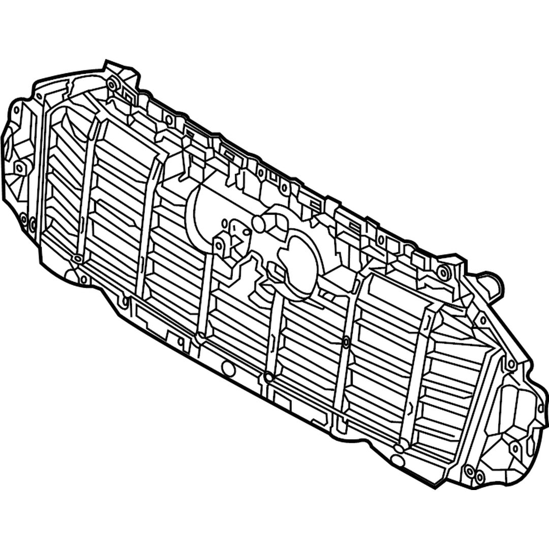 AUDI Q7 / SQ7 GRILLE MOUNT PLATE (WO/RADAR CRUISE)(Q7) OEM#4M0807233D 2020-2024 PL#AU1207107