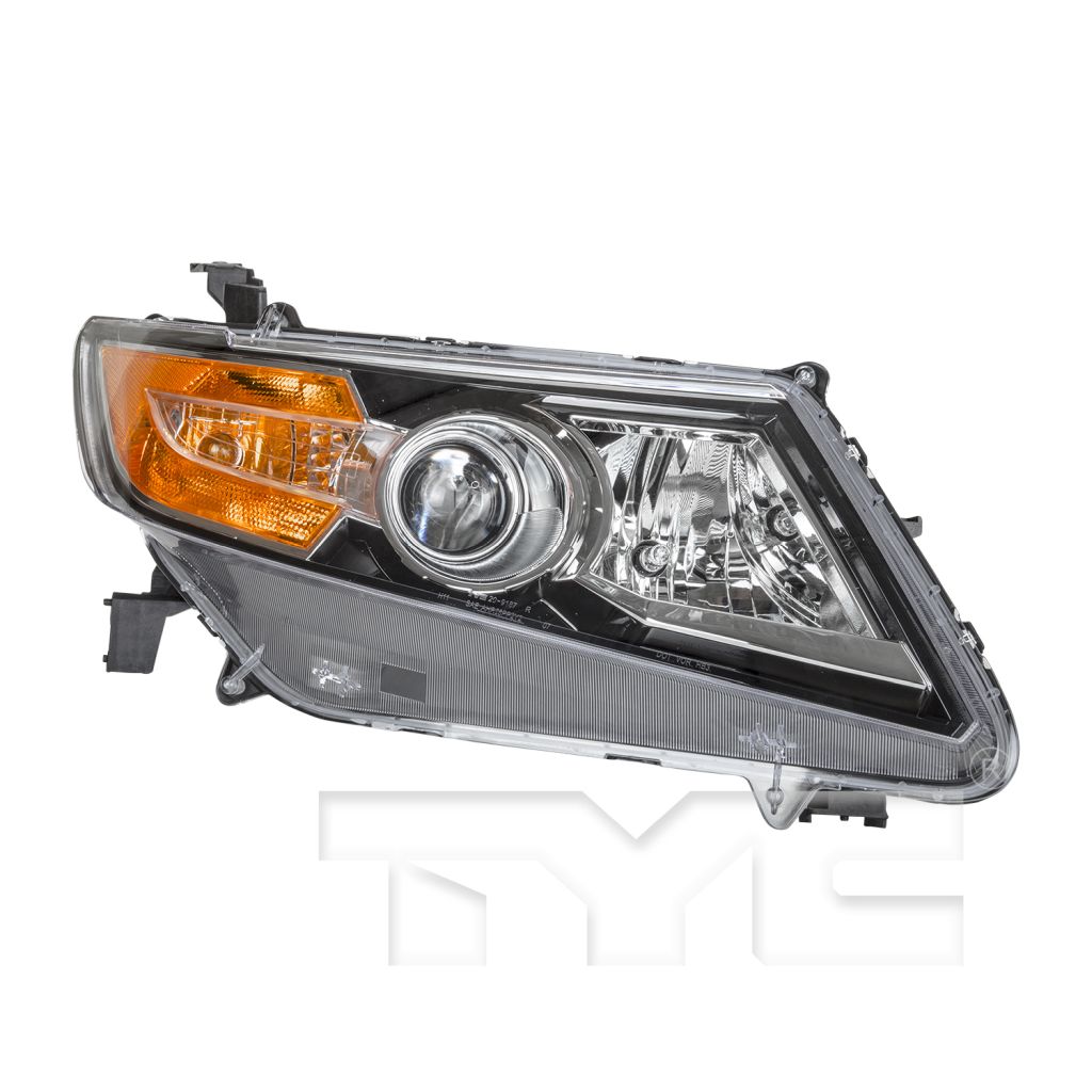 HONDA ODYSSEY HEAD LAMP ASSEMBLY RIGHT (Passenger Side) (HALOGEN) OEM#33100TK8A02 2014-2017 PL#HO2503154
