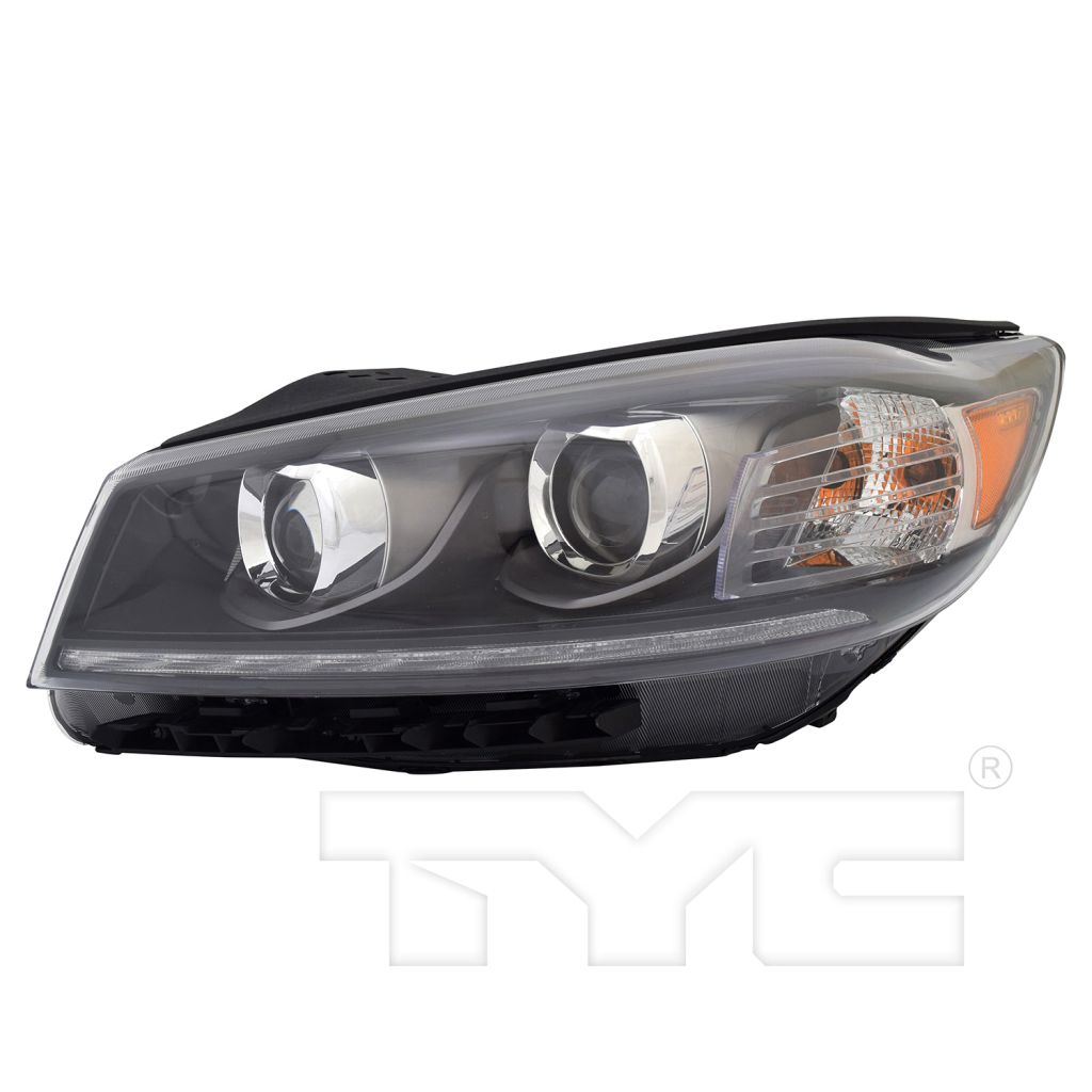 KIA SORENTO HEAD LAMP ASSY LEFT (Driver Side) (HALOGEN)(WO/ADAPTIVE HL) OEM#92101C6510 2019-2020 PL#KI2502226