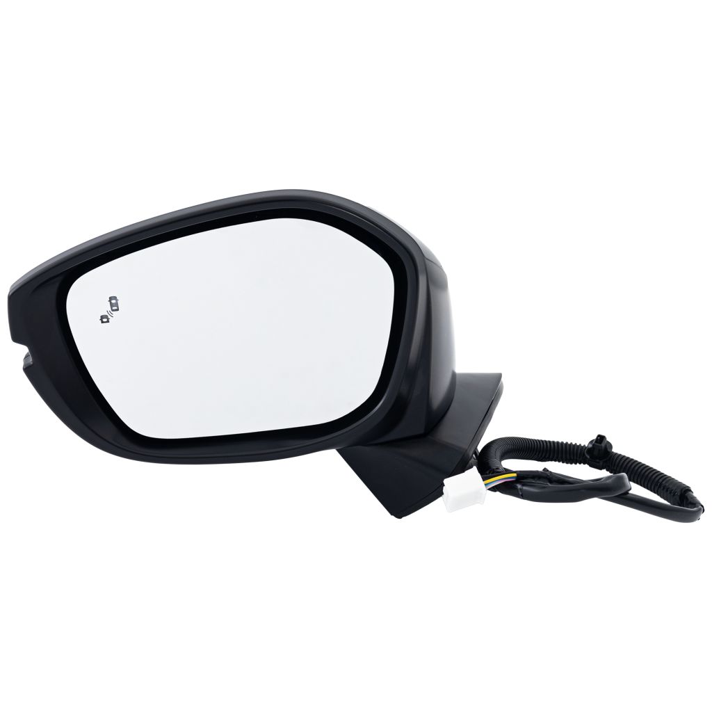 HONDA CIVIC HATCHBACK TYPE R DOOR MIRROR LEFT (Driver Side) PWR/HTD/SIGNAL (W/BSD)(PTM CVR) OEM#76258T20A31-PFM 2023-2024 PL#HO1320352
