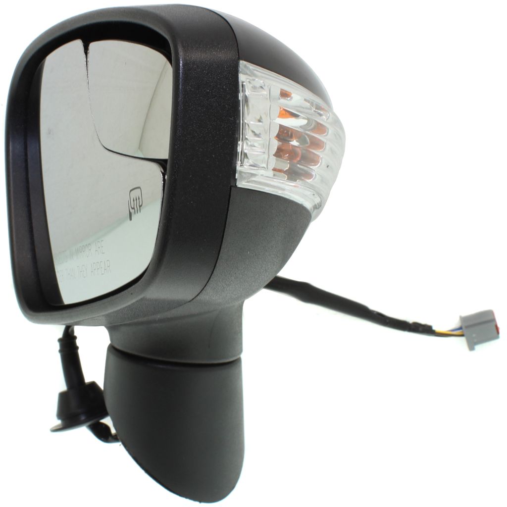 FORD FIESTA/SEDAN DOOR MIRROR RIGHT (Passenger Side) PWR/HTD/SIGNAL (W/SPOTTER GLASS)(TO 1-12-11)(PTM) OEM#BE8Z17682DG-PFM 2011 PL#FO1321457