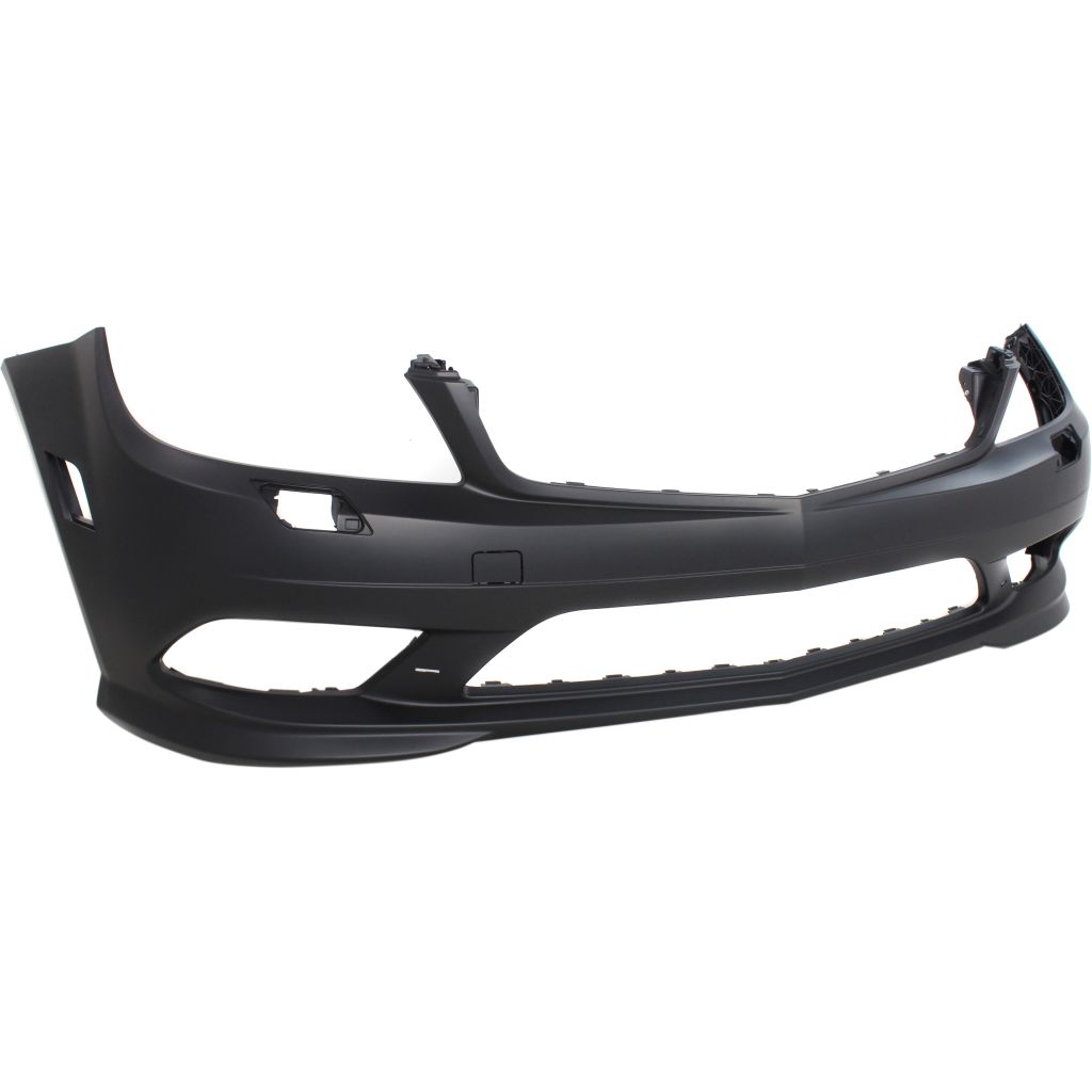 MERCEDES-BENZ C-CLASS SEDAN (204) FRONT BUMPER COVER PRIMED (SPORT)(LED DRL)(W/WASH)(WO/SEN)(EXC C63)(LED DRL)**CAPA** OEM#2048852938 2011 PL#MB1000420C