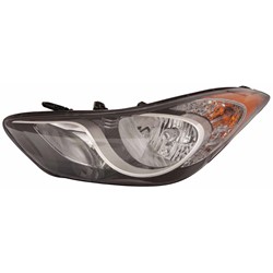 HYUNDAI ELANTRA COUPE HEAD LAMP ASSY LEFT (Driver Side) OEM#921013X050 2013-2014 PL#HY2502164
