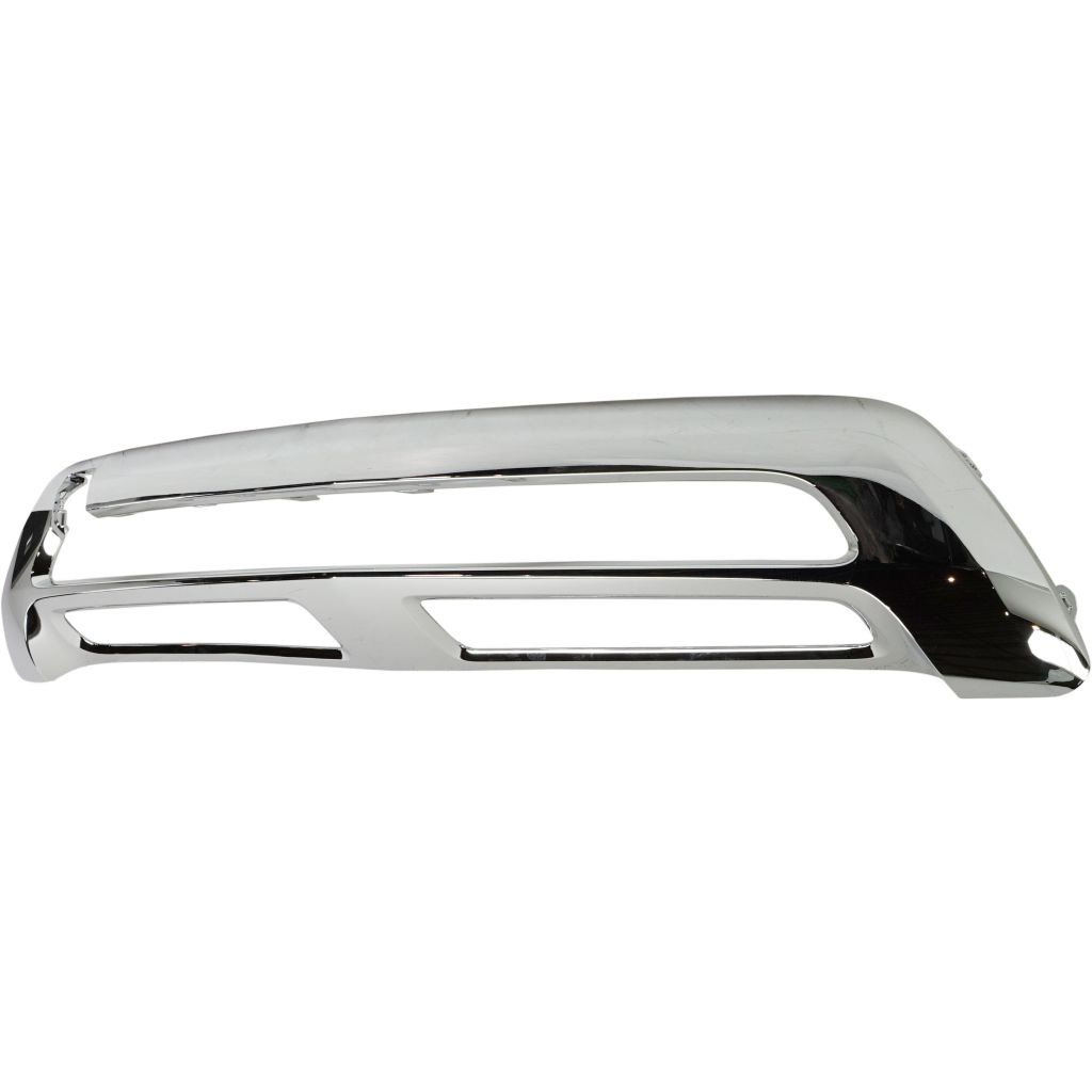 MERCEDES-BENZ GLS-CLASS (166) FRONT BUMPER COVER MOLDING CHROME (GLS450 WO/SPORT)**CAPA** OEM#1668852138 2017-2019 PL#MB1044141C