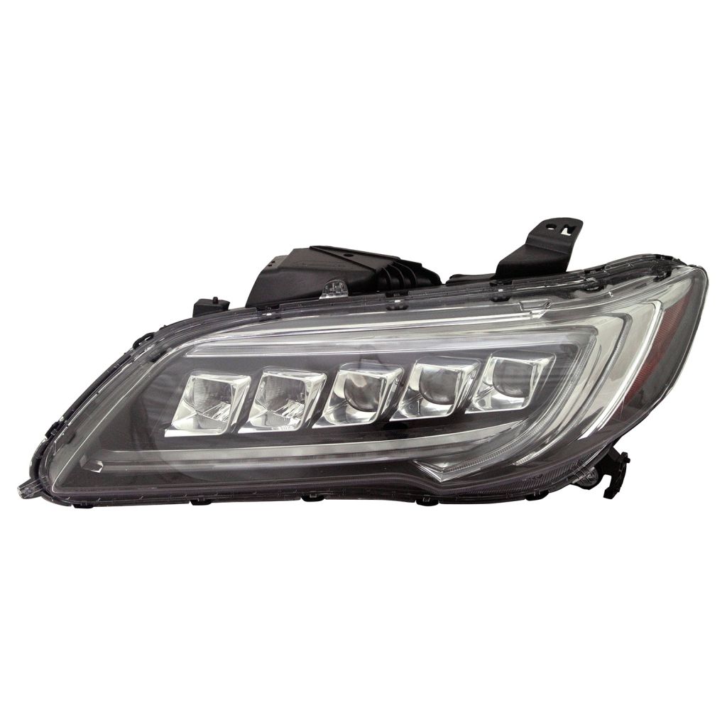 2016-2018 ACURA Headlamp assy composite Left Driver Side CAPA OEM# 33150TX4A51 PL# AC2502128C
