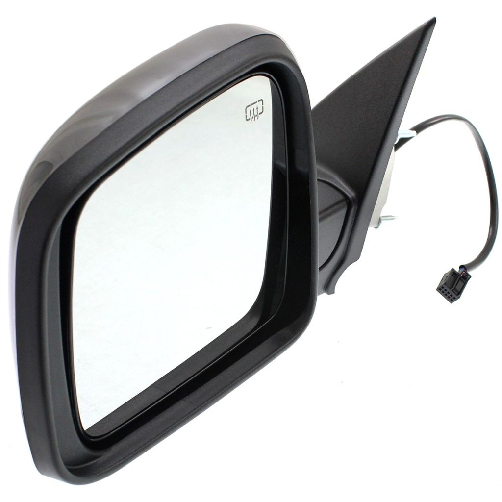 DODGE TRUCKS & VANS DURANGO DOOR MIRROR LEFT (Driver Side) POWER/HEATED (PTD)(WO/BLIND SPOT DET) OEM#5SH43TZZAF 2014-2018 PL#CH1320348