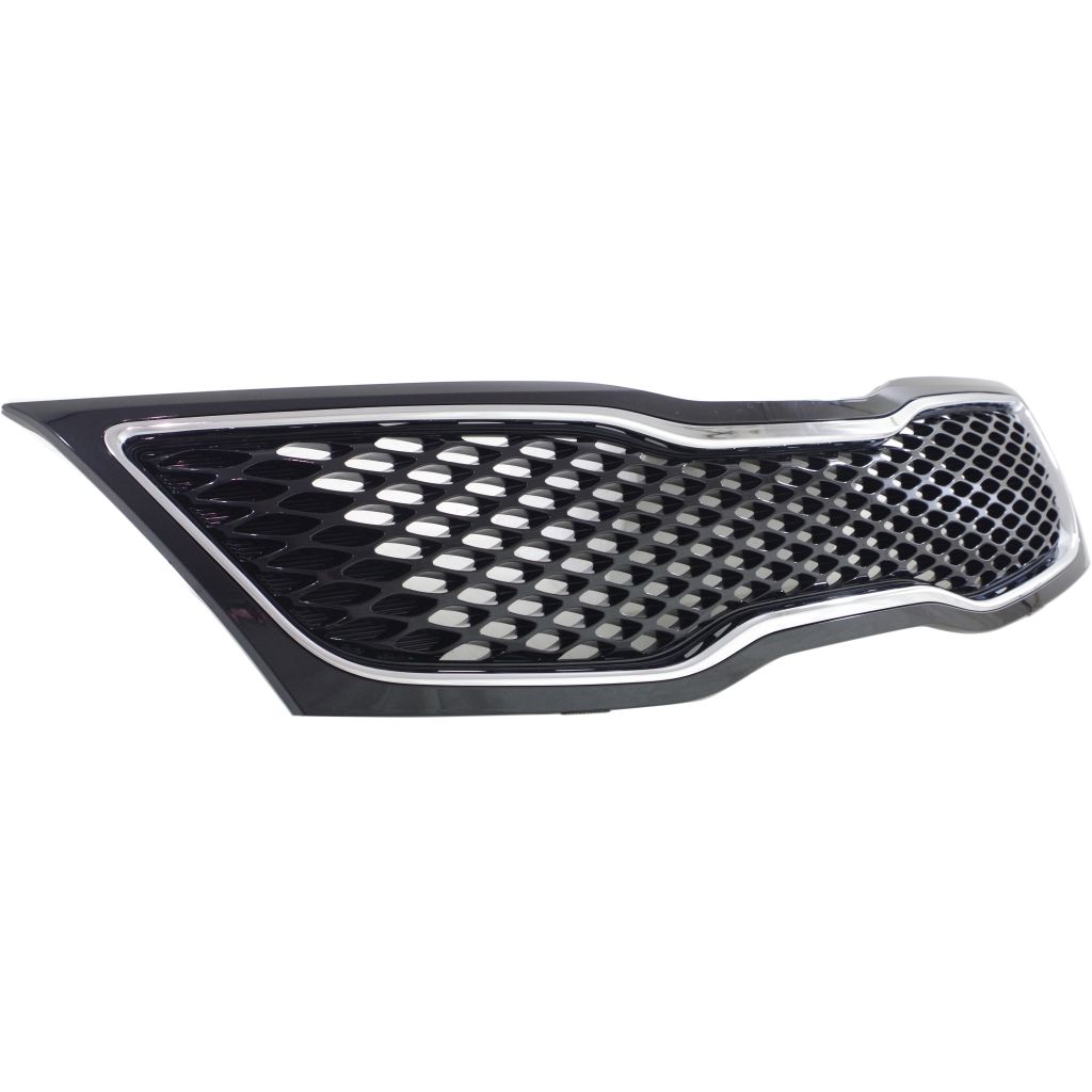 KIA OPTIMA GRILLE ASSEMBLY CHR/BLK (LX/EX)(USA BUILT) OEM#863504C500 2014-2015 PL#KI1200163