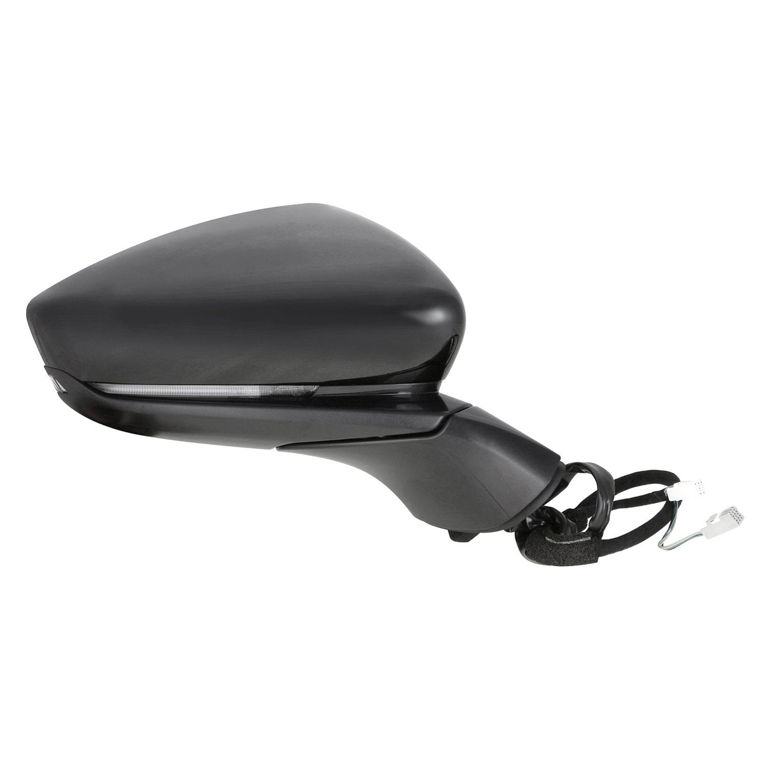 MAZDA MAZDA3 4DOORS/HATCHBACK DOOR MIRROR RIGHT (Passenger Side) PWR/HTD/SIGNAL/MEMORY/BSM(PTM CVR) OEM#BCKP69121E-PFM 2019-2024 PL#MA1321241