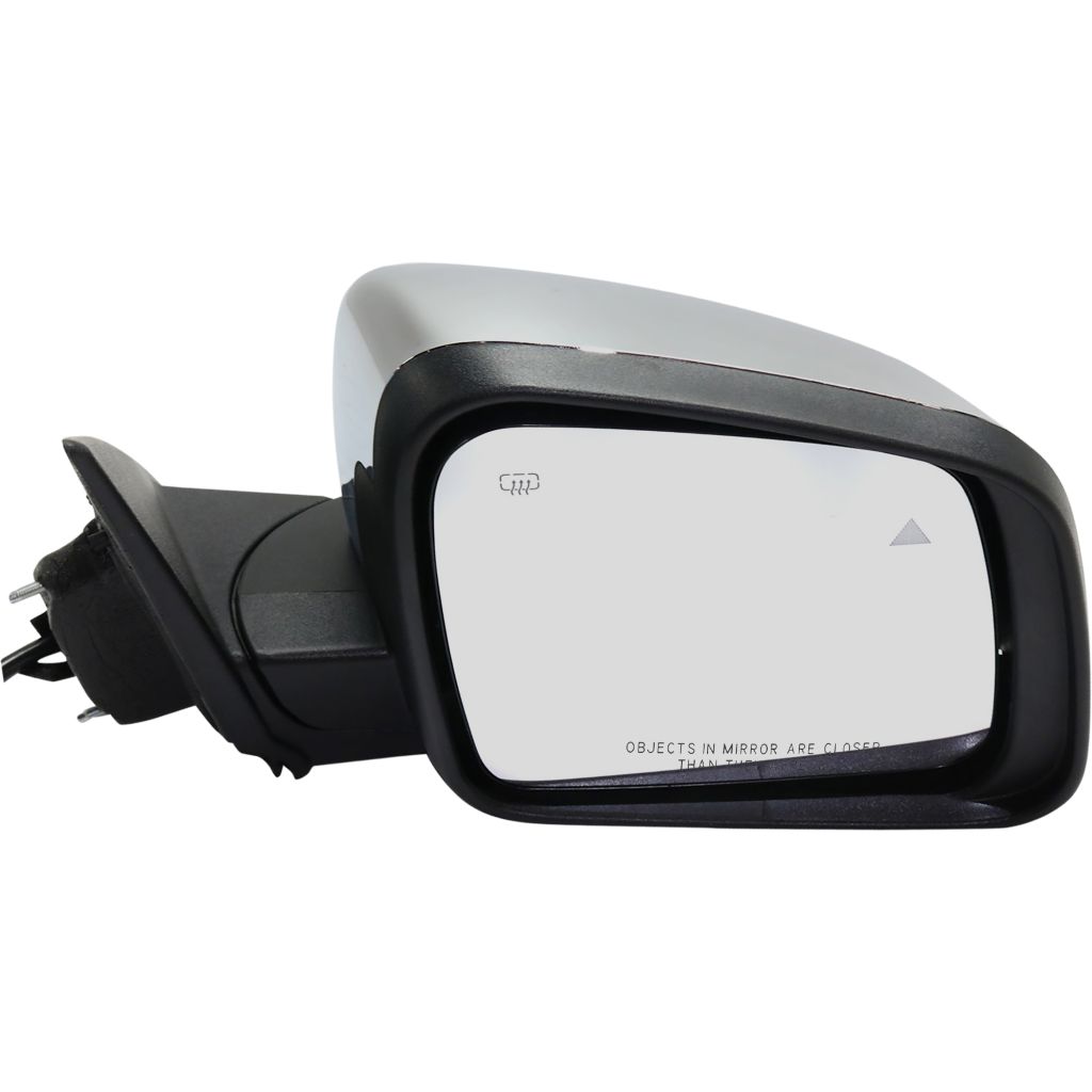 DODGE TRUCKS & VANS DURANGO DOOR MIRROR RIGHT (Passenger Side) PWR/HTD/SIGNAL/MEMORY (W/BSD)(CHROME) OEM#68237574AF 2014-2022 PL#CH1321420