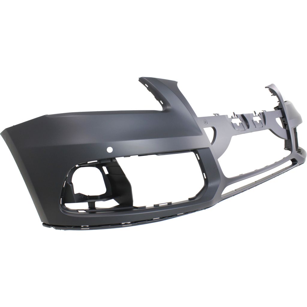 AUDI Q5 / SQ5 FRONT BUMPER COVER PRIMED (2.0L)(3.0L DIESEL)(WO/WASHER)(W/ SENSOR) **CAPA** OEM#8R0807065BGRU 2013-2017 PL#AU1000198C