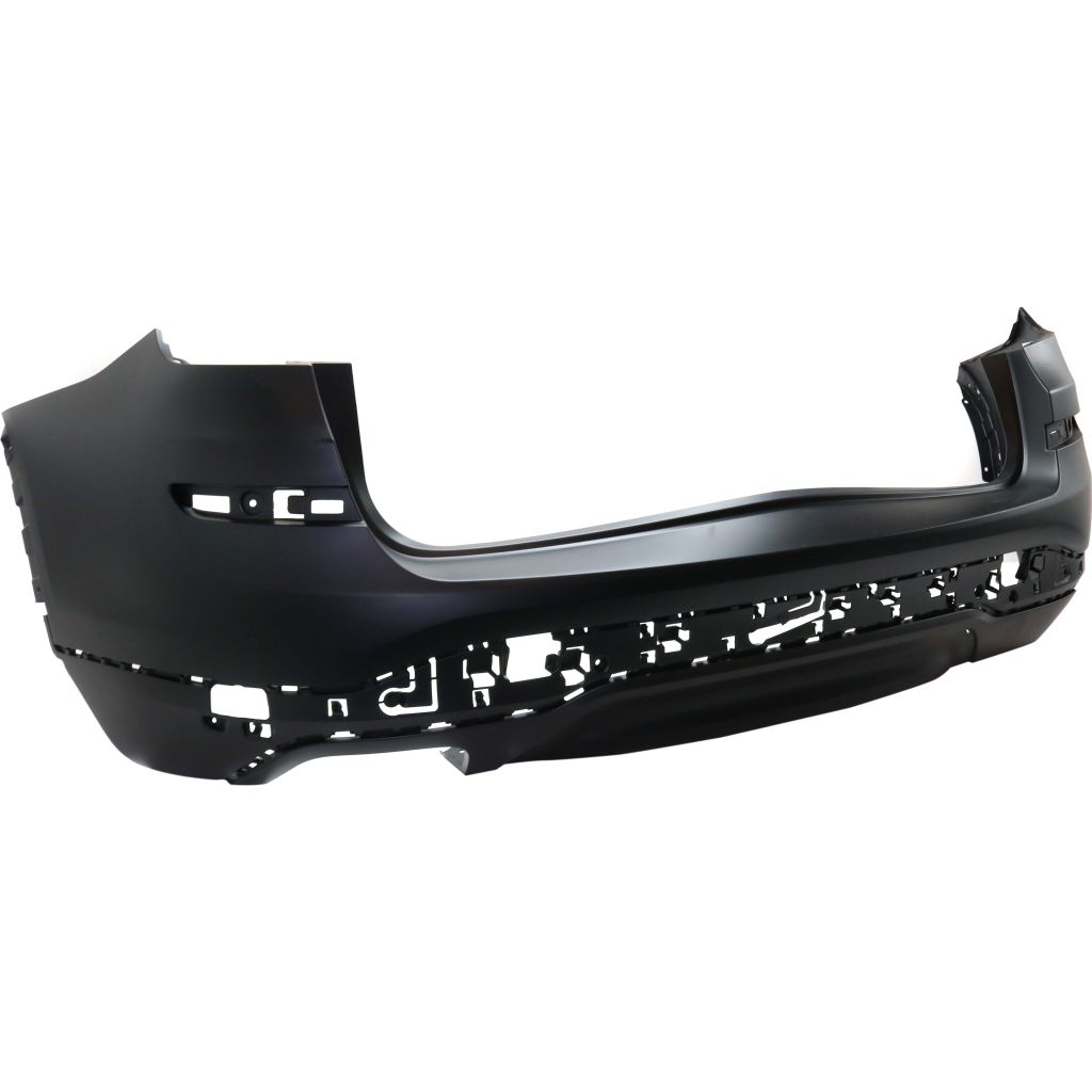 BMW BMW X3 REAR BUMPER COVER PRIMED (WO/M PKG; WO/SENSOR; W/X-LINE PKG)**CAPA** OEM#51127389886 2015-2017 PL#BM1100307C