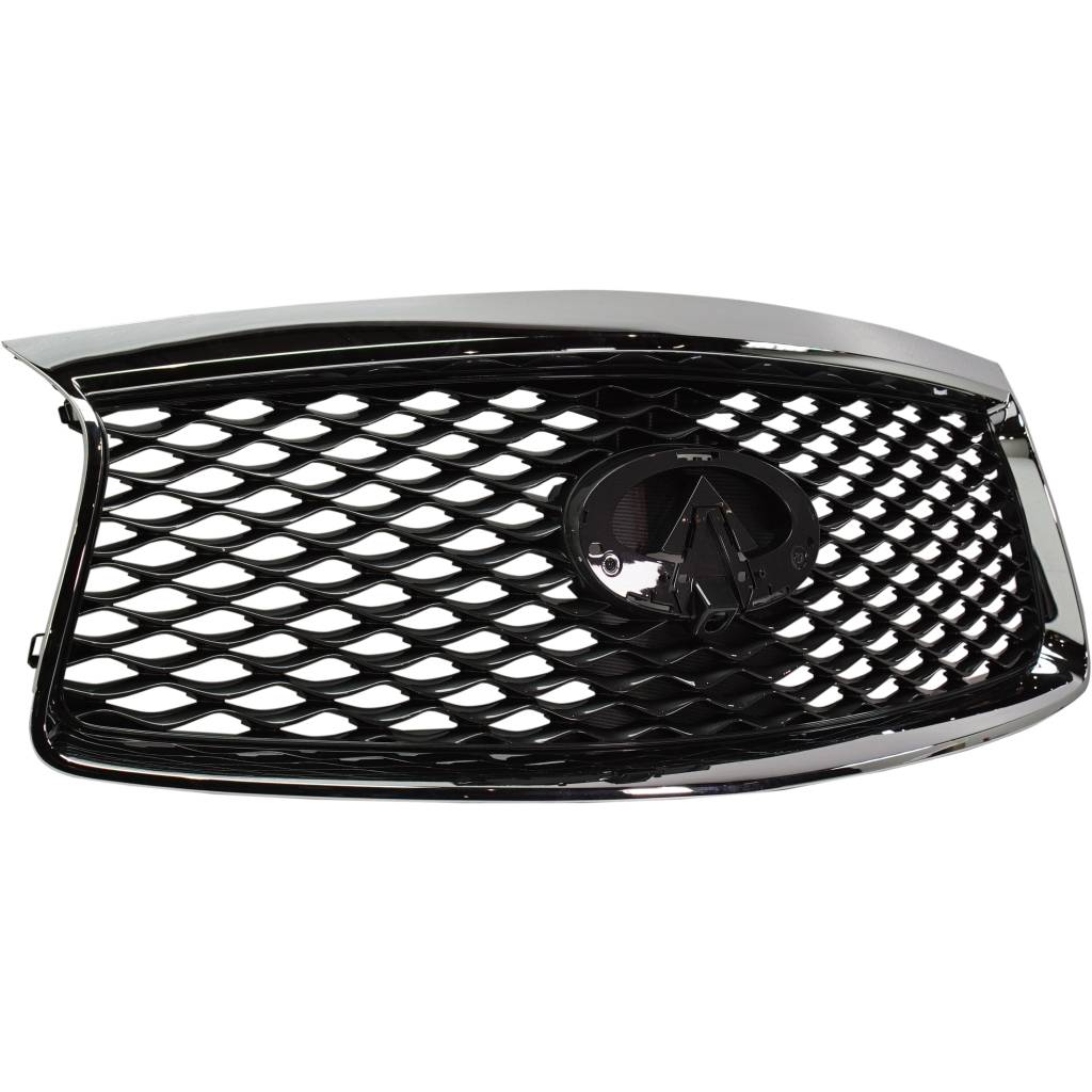 INFINITI QX60 GRILLE CHROME/GRAY (W/CAMERA) OEM#623109NC0B 2016-2019 PL#IN1200136