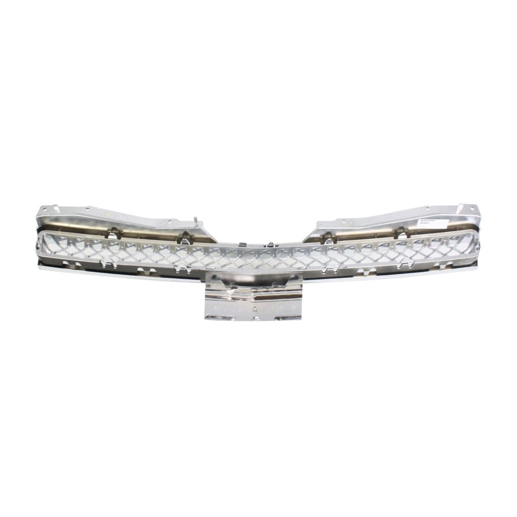 GM TRUCKS & VANS TAHOE (CHEVY) GRILLE UPPER CHROME FRAME/SILVER MESH OEM#19260238 2007 PL#GM1200596