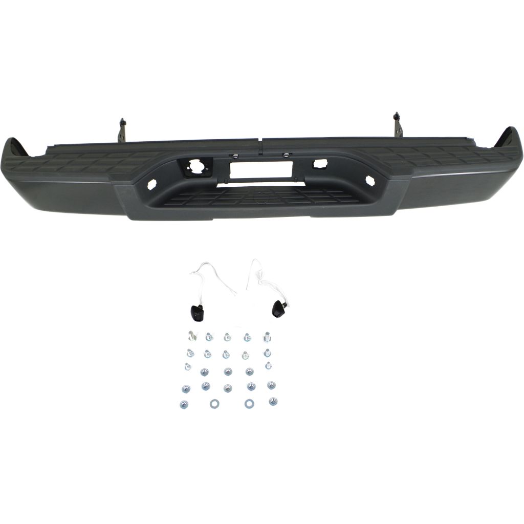 GM TRUCKS & VANS SIERRA/PU 1500 (GMC) STEP BUMPER ASSEMBLY BLACK (WO/SENSOR) OEM#GM1103159 2007-2013 PL#GM1103159