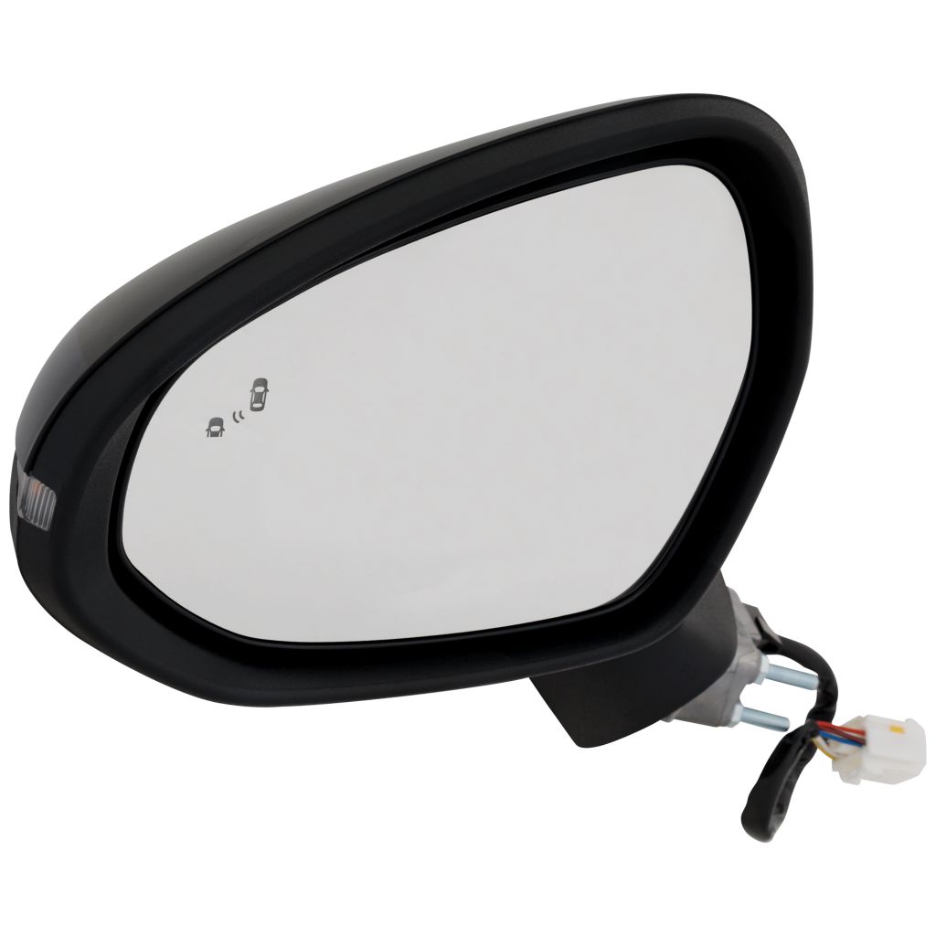 KIA K5 DOOR MIRROR LEFT (Driver Side) PWR/HTD/SIGNAL (W/BSD)(GT-LINE)(TEXTURE BASE) OEM#87610L3080 2021-2024 PL#KI1320246