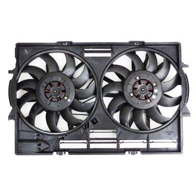 AUDI A8/A8 L/S8 RADIATOR & A/C FAN ASSY 3.0/4.0/4.2/6.3L OEM#4H0121207C-PFM 2011-2018 PL#AU3115111