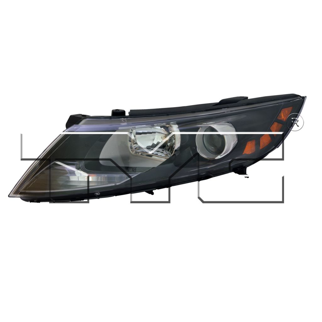 KIA OPTIMA HEAD LAMP ASSEMBLY LEFT (Driver Side) ( HALOGEN)(USA) **CAPA* OEM#921014C000 2012-2013 PL#KI2502157C
