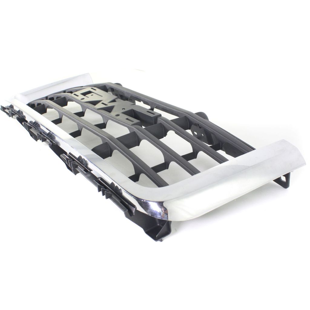 GM TRUCKS & VANS SIERRA/PU 2500/3500 (GMC) GRILLE ASSEMBLY CHR/BLK(CHR FRAME/ 4 BLACK BAR) OEM#25825523 2007-2010 PL#GM1200613