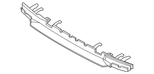 BMW BMW 5 SERIES SEDAN (530i/540i/550e) FRONT BUMPER ABSORBER LOWER (530i/540i W/M SPORT)(550e) OEM#51118085212 2024-2025 PL#BM1070124