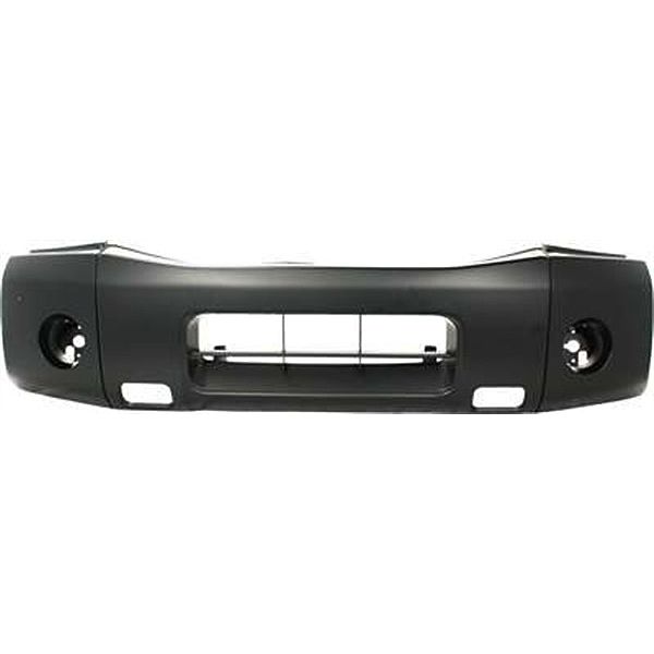 NISSAN TITAN FRONT BUMPER COVER PRIMED (XE/S MDL)(1PC PLASTIC COVER TYPE)**CAPA** OEM#620227S020 2004-2015 PL#NI1000237C