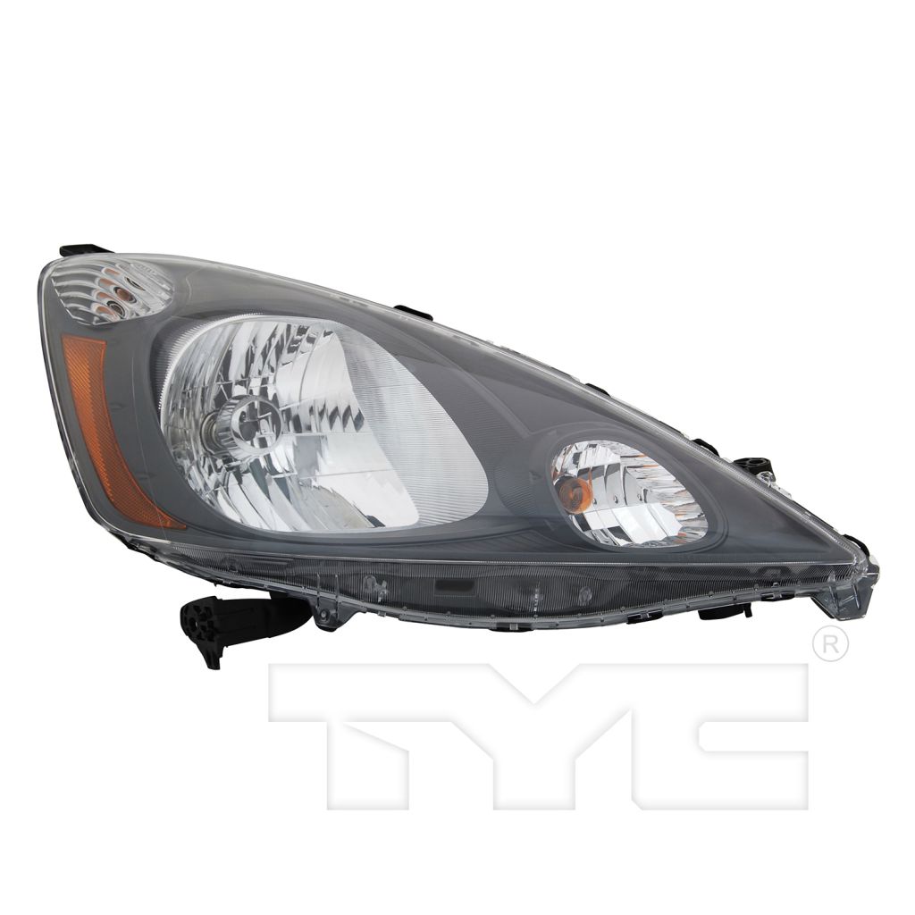 HONDA FIT HEAD LAMP ASSY RIGHT (Passenger Side) (BASE/DX/LX)**CAPA** OEM#33100TK6A01 2009-2014 PL#HO2503138C