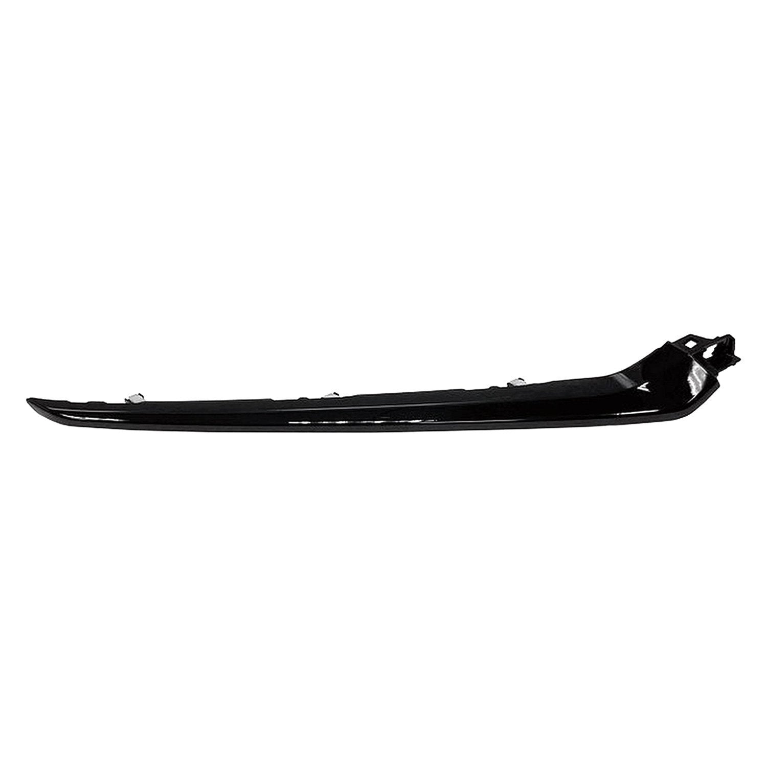 HONDA PILOT GRILLE UPPER OUTER MLDG RIGHT (Passenger Side) GLOSS-BLACK OEM#71210T90A10 2023-2025 PL#HO1213137