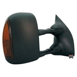 FORD TRUCKS & VANS FORD/PU (F250/350/450/550) Super Duty DOOR MIRROR RIGHT (Passenger Side) PWR/HTD/SIGNAL (BLACK CVR)(DUAL ARMS/GLASS)(TRAILER)(FOLD-IN/OUT) OEM#5C3Z17682EAA-PFM 2003-2007 PL#FO1321268