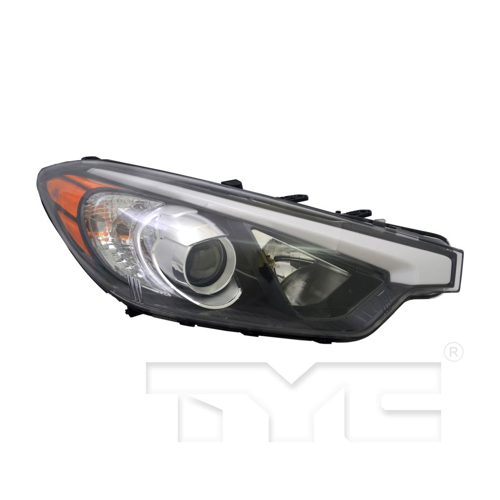 KIA FORTE5 HATCHBACK HEAD LAMP ASSY RIGHT (Passenger Side) (HALOGEN)(WO/LED) OEM#92102A7200 2014-2016 PL#KI2503170