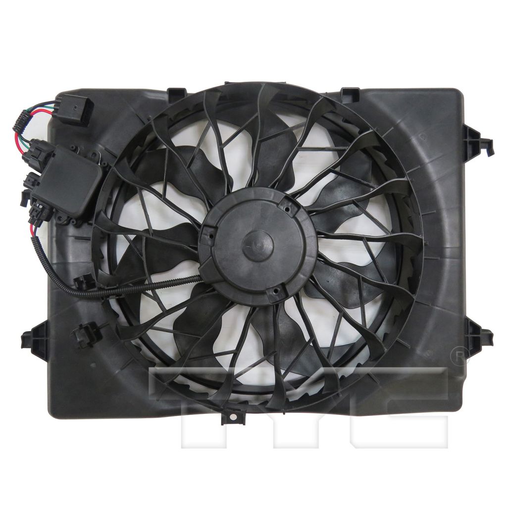 KIA OPTIMA RADIATOR & A/C FAN ASSEMBLY (2.4L)(SINGLE FAN) OEM#25380D5210 2016-2020 PL#KI3115148