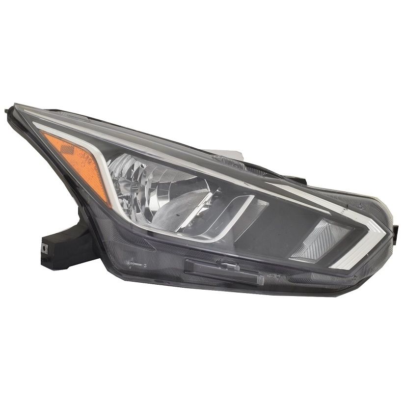 NISSAN VERSA SEDAN HEAD LAMP ASSY RIGHT (Passenger Side) (HALOGEN)**CAPA** OEM#260105EE0A 2020-2021 PL#NI2503273C