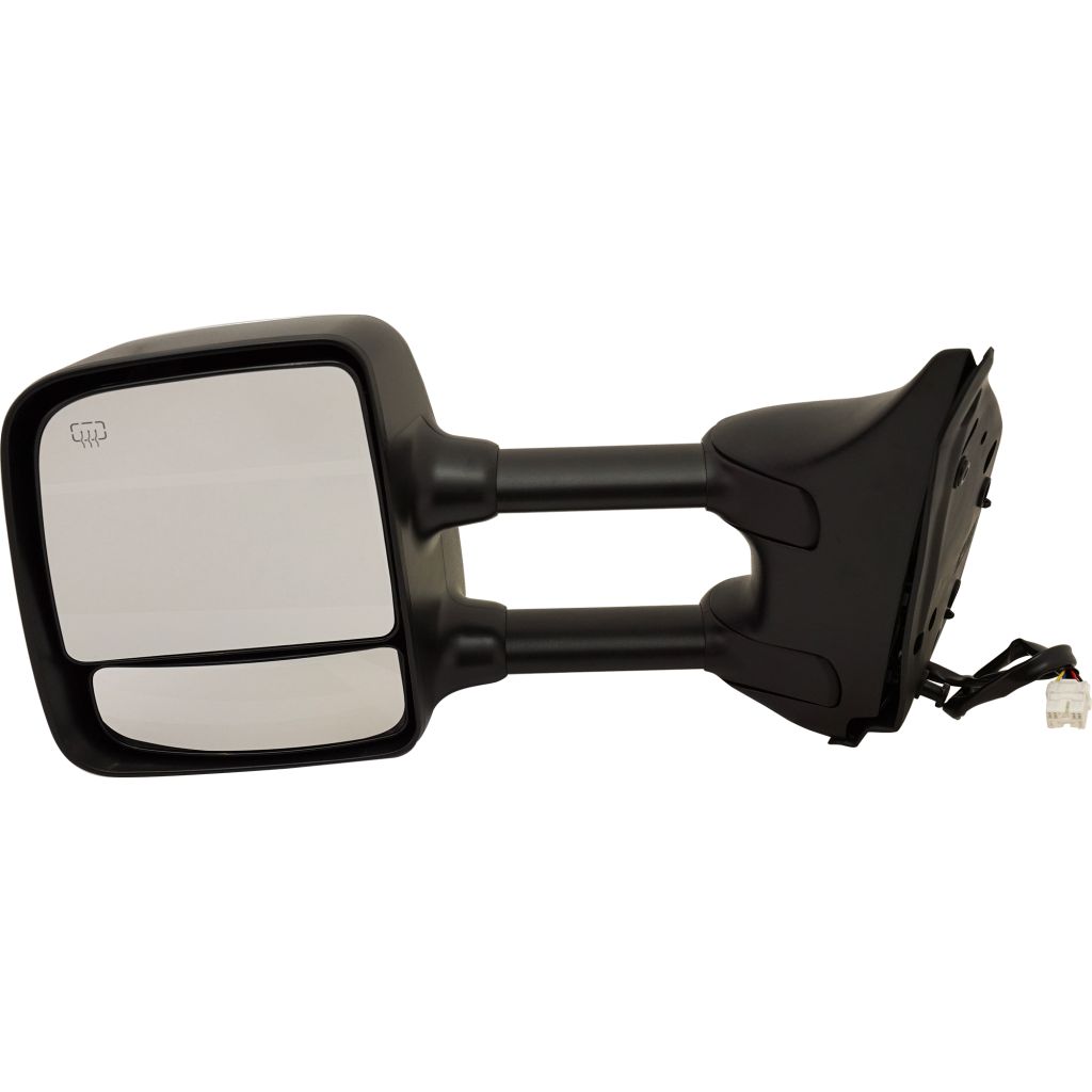 NISSAN TITAN DOOR MIRROR LEFT (Driver Side) PWR/HTD (CHROME CVR)(W/DUAL ARM)(SE) OEM#96302ZR10E 2004-2005 PL#NI1320202