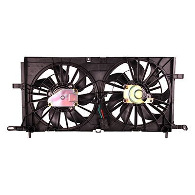 BUICK TERRAZA RADIATOR & A/C FAN ASSY (3.5L)(W/REAR A/C)(DUAL FAN) OEM#15875026-PFM 2005-2006 PL#GM3115194