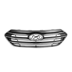 HYUNDAI SANTA FE SPORT (2.0/2.4L) GRILLE GRAY (W/SMOKED CHROME MLDG)(WO/CAMERA) OEM#863514Z500 2017-2018 PL#HY1200201