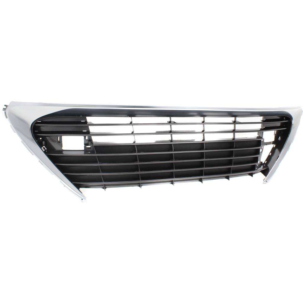 LEXUS ES 350 FRONT BUMPER GRILLE ASSEMBLY PTD-GRAY W/ SA TIN MOLDING OEM#5310206150 2016-2018 PL#LX1036129