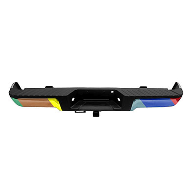 FORD TRUCKS & VANS FORD/PU (F150)(EXC SVT RAPTOR) REAR STEP BMP ASSY CHROME (WO/SENSOR)(W/BASE TOW HITCH)(STYLESIDE) OEM#9L3Z17906A-PFM 2009-2014 PL#FO1103162