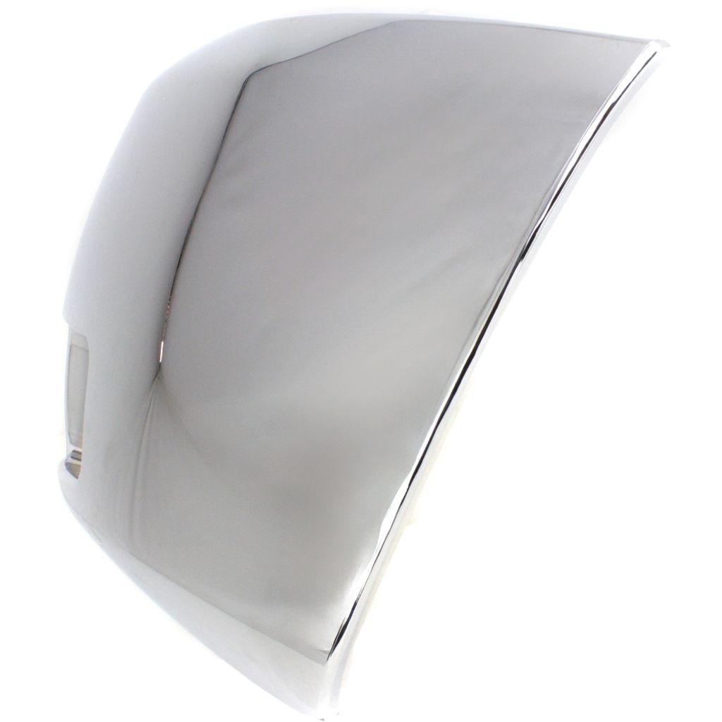 GM TRUCKS & VANS SILVERADO/PU 2500/3500 (CHEVY) FRONT BUMPER END LEFT CHROME (W/FOG) OEM#15839251 2007-2010 PL#GM1016108