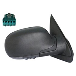 GM TRUCKS & VANS TRAILBLAZER DOOR MIRROR RIGHT (Passenger Side) POWER/HEATED (W/MEMORY)(M-FOLD)(CLEAR LAMP)(Exc SS MDL)(TXT) OEM#15810913 2004-2007 PL#GM1321350