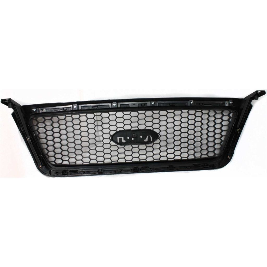 FORD TRUCKS & VANS FORD/PU (F150 EXC HERITAGE) GRILLE BLACK (XLT)(W/ Honeycomb)(06 W/O Appearance Pkg) OEM#4L3Z8200CAPTM 2004-2006 PL#FO1200415