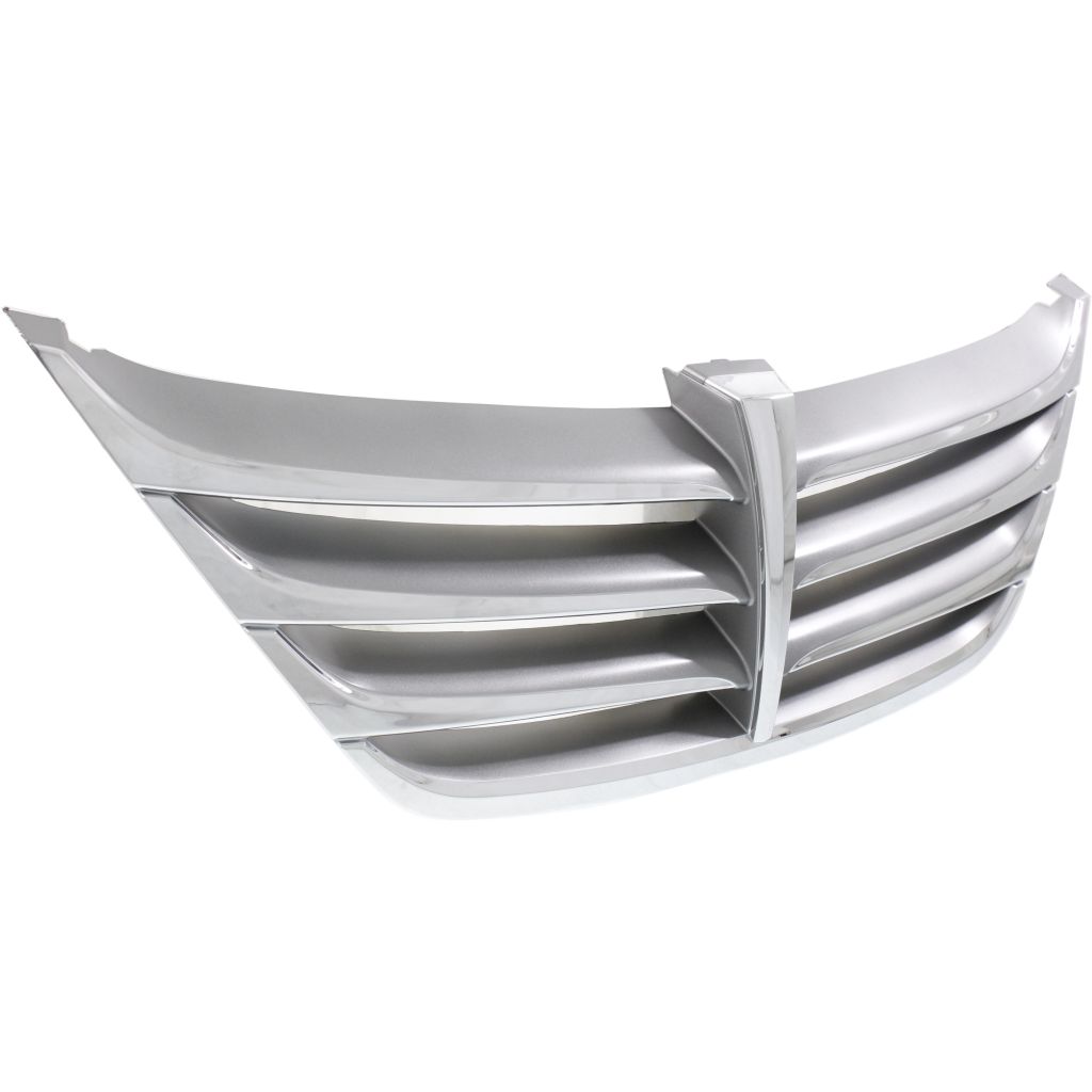 HYUNDAI GENESIS SEDAN GRILLE CHR/PTD SILVER GRAY **CAPA** OEM#863513M500 2011-2014 PL#HY1200171C