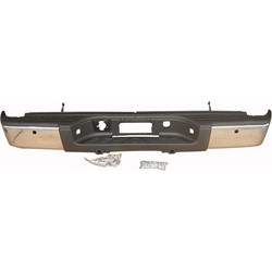 GM TRUCKS & VANS SILVERADO/PU 1500 (CHEVY) STEP BUMPER ASSEMBLY CHROME (W/SENSOR)**CAPA** OEM#20899360 2007-2013 PL#GM1103148C
