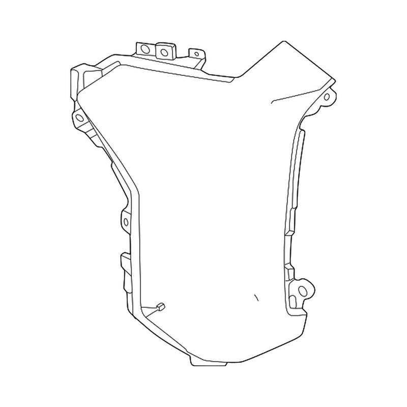 TOYOTA 4RUNNER FRONT BUMPER SIDE COVER RIGHT (Passenger Side) PRIMED (W/SENSOR)(JAPAN) OEM#5211235911 2025-2026 PL#TO1017109