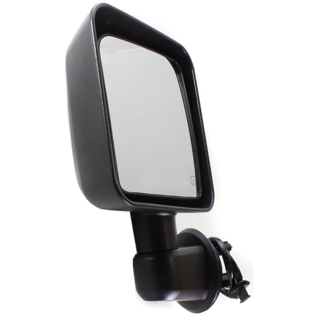 JEEPVEHICLE WRANGLER (JK) DOOR MIRROR LEFT (Driver Side) PWR/HTD (TXT) OEM#5182175AB 2011-2013 PL#CH1320319