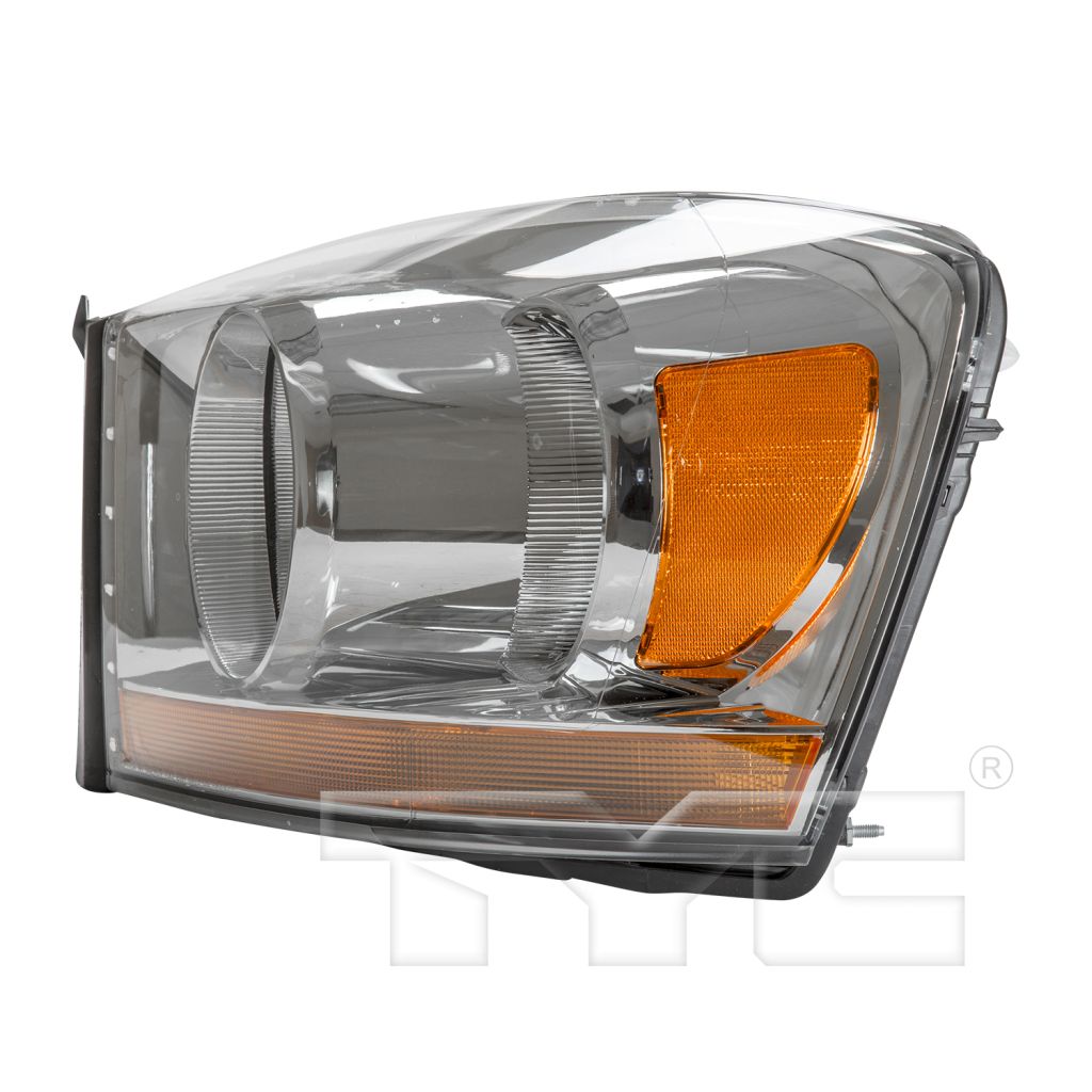 DODGE TRUCKS & VANS DODGE/PU (R2500/3500)(R1500 Mega Cab ) HEAD LAMP ASSY LEFT (Driver Side) (W/O BLACK BEZEL)**CAPA** OEM#55077795AD 2006 PL#CH2518114C